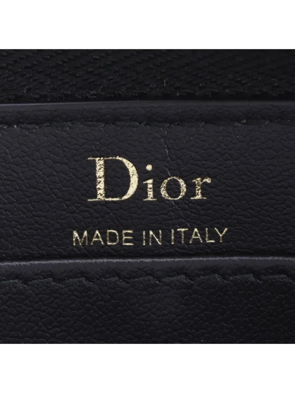 Dior Zip Around Oblique Canvas Brown Wallet